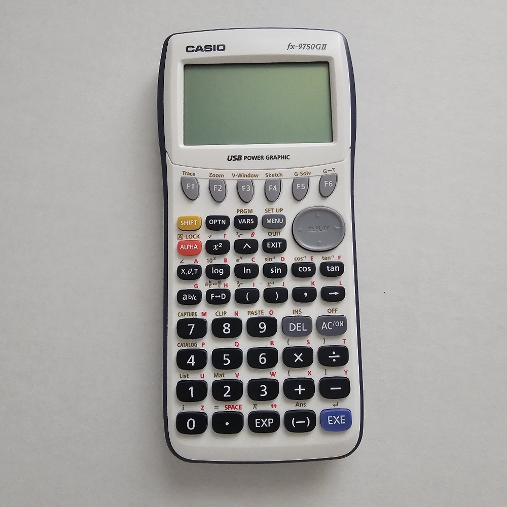 Cassio FX-9750GII Graphic Calculator